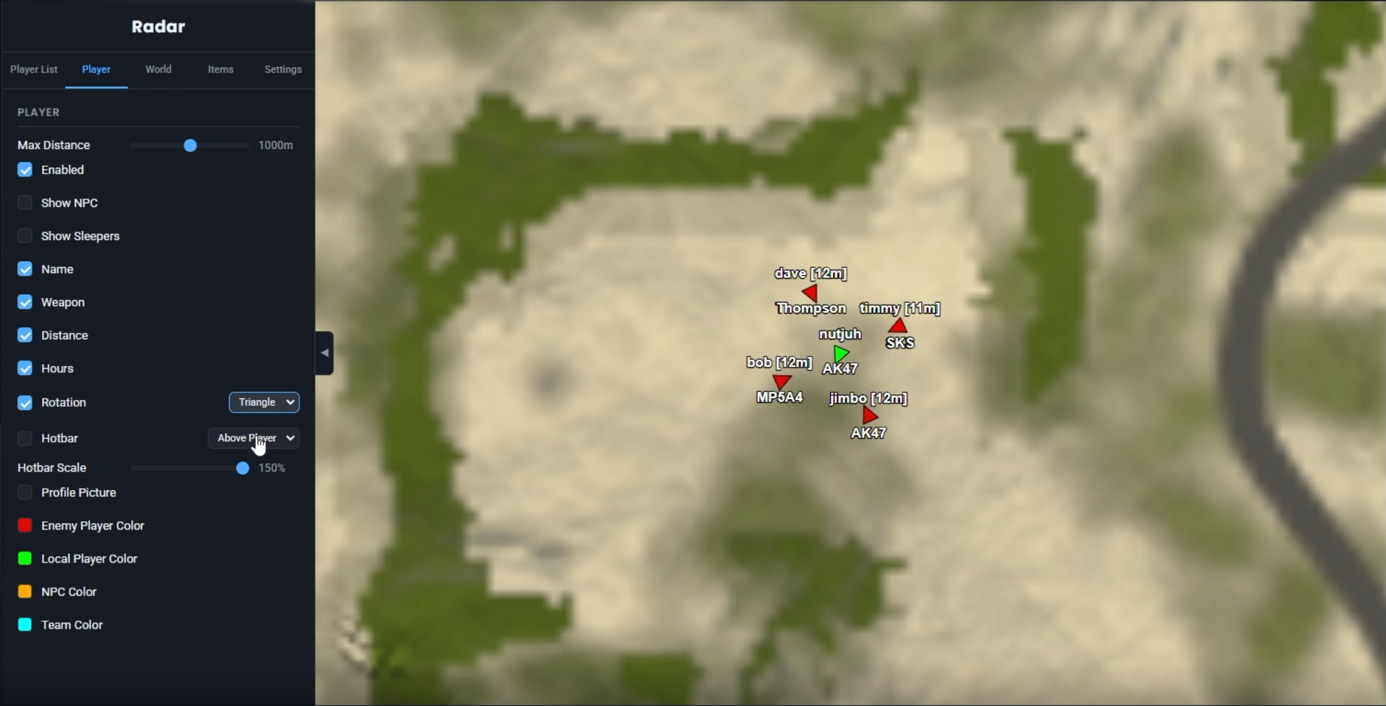 Rust Radar Screenshot 1